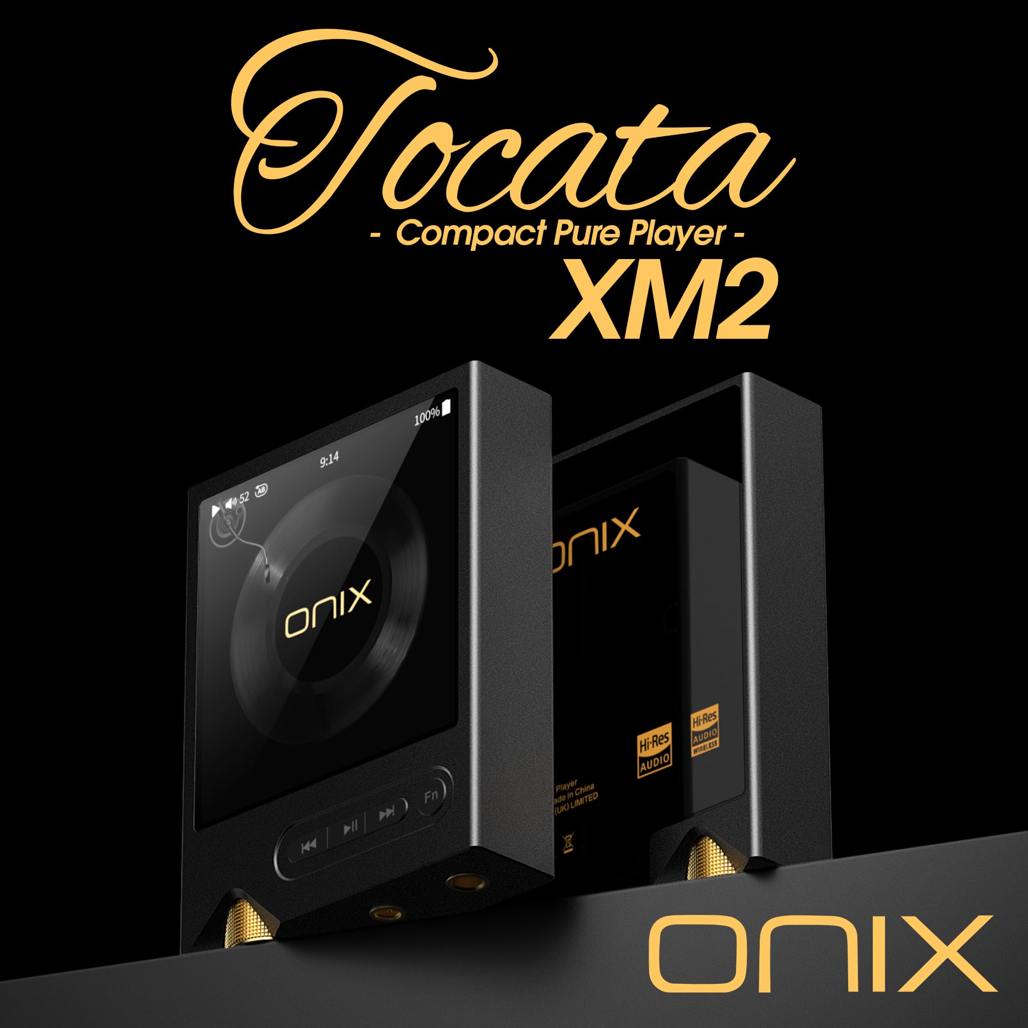 Amazon.co.jp: ONIX Tocata XM2 Compact Pure Player 3.0 Inch
